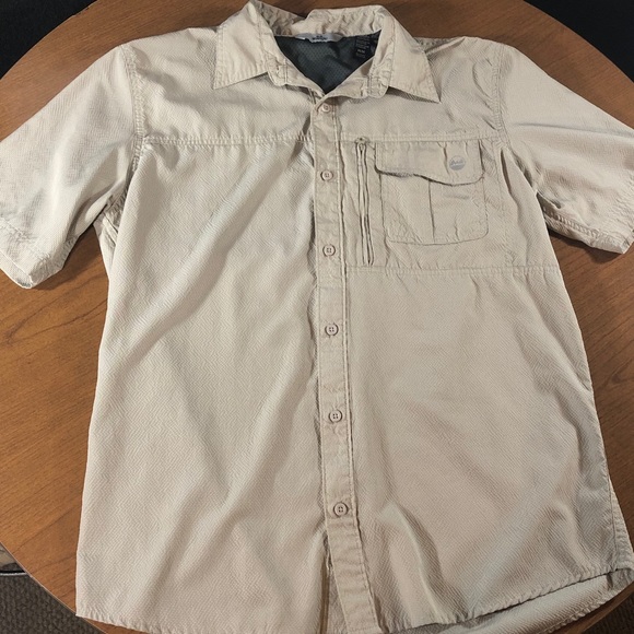 Wrangler Other - Wrangler khaki button down